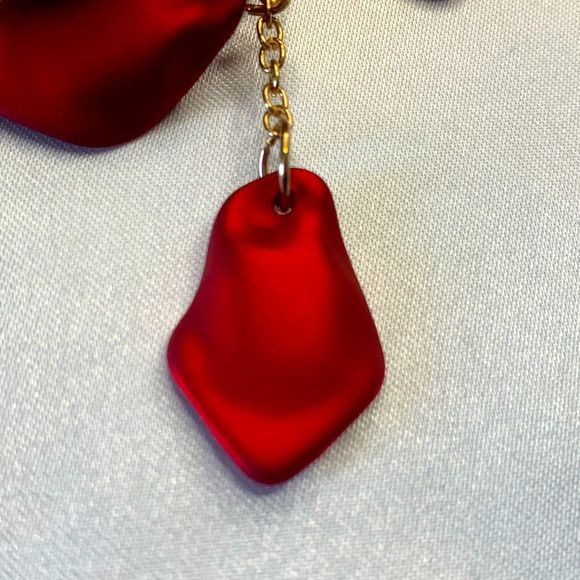 Flower Drop Earrings - Picture 5 of 6